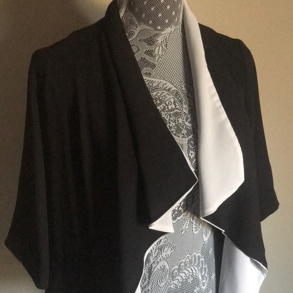 Aryn K Kimono Chiffon Jacket - Picture 2 of 5